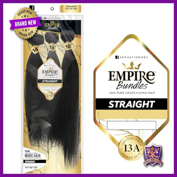 Straight Human Hair Extensions 10-14 Inches Tangle Free Sew In Weave main image 3